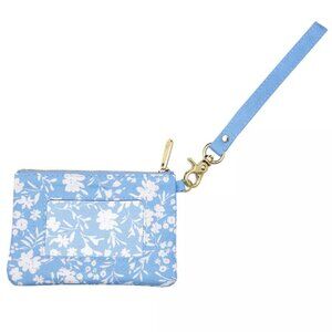Draper James Light Blue Flower ID Case  NWT